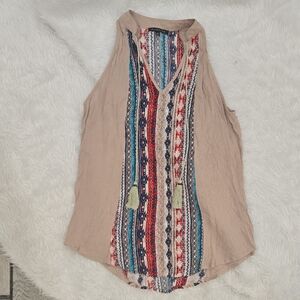 Staccato Boho Embroidered Tassel Vest | Festival Layering‎ Piece